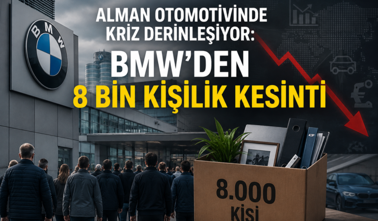 BMW de Küçülme Dalgasına Katıldı, 8 Bin Kişiyle Yollar Ayrılıyor