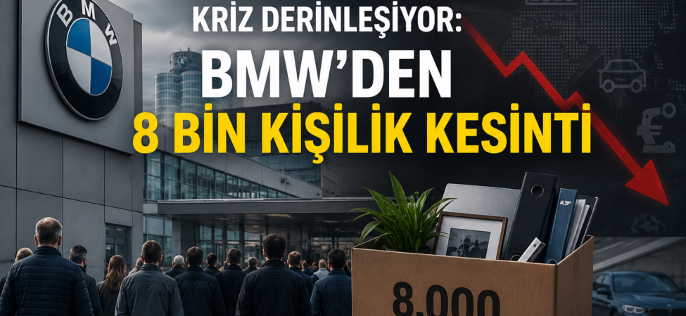 BMW de Küçülme Dalgasına Katıldı, 8 Bin Kişiyle Yollar Ayrılıyor 8 BMW