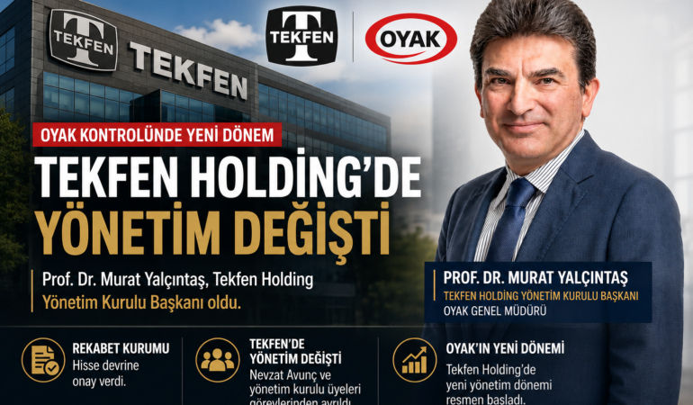 Tekfen Holding’de OYAK Dönemi Resmen Başladı