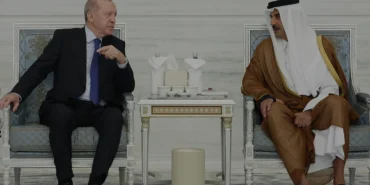 Cumhurbaşkanı Erdoğan Katar Emiri Temim ile Doha'da bir araya geldi