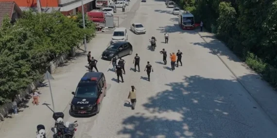 Düzce Emniyetinin Tatbikatında Duygusal Anlar