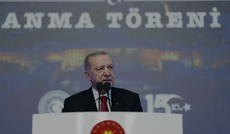 Erdoğan TBMM 15 Temmuz Anma Töreninde Konuştu