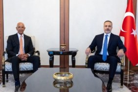Dışişleri Bakanı Hakan Fidan'dan ABD'li Temsilci Tom Barrack'a Resmi Kabul