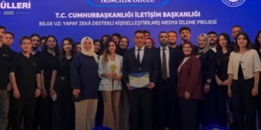 Yapay Zekâyla Kişiselleştirilmiş Medya İzleme Projesi Ödüle Layık Görüldü 22 Yapay Zekâyla Kişiselleştirilmiş Medya İzleme Projesi Ödüle Layık Görüldü