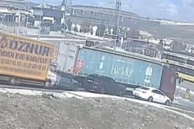 Başakşehir'de duramayan kamyonet 4 araca daldı: 1 kişi yaralandı