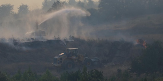 Çanakkale Orman Yangını Kontrol Altına Alındı