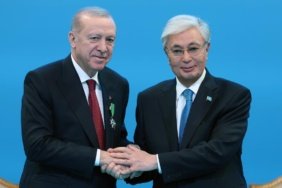 Cumhurbaşkanı Erdoğan Kazakistanlı mevkidaşıyla görüştü 1 Cumhurbaşkanı Erdoğan Kazakistanlı mevkidaşıyla görüştü