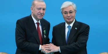 Cumhurbaşkanı Erdoğan Kazakistanlı mevkidaşıyla görüştü 13 Cumhurbaşkanı Erdoğan Kazakistanlı mevkidaşıyla görüştü
