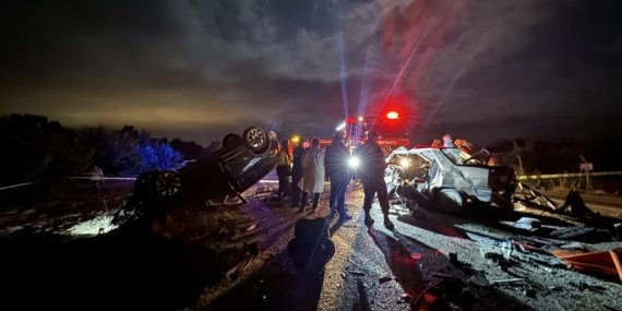 Karaman yolunda trajik çarpışma: Bir can kaybı, bir yaralı