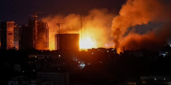 Rusya'nın Ukrayna'ya Yönelik Saldırısı: Kiev ve Zaporijya'da Askeri Tesisler Vuruldu