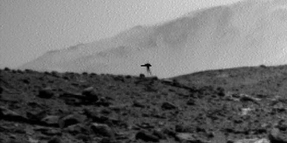 Mars'ta Belirleyen Gizemli Gölge Kozmik Işın Kaynaklı Çıkardı