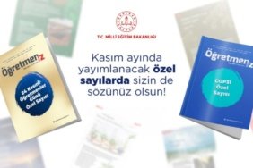 MEB'in ÖğretmenİZ Dergisi Kasım Ayında İki Özel Sayıyla Yayımlanacak