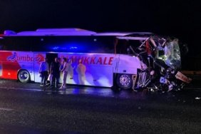 Anadolu Otoyolu'nda otobüs kazası: 9 yaralı