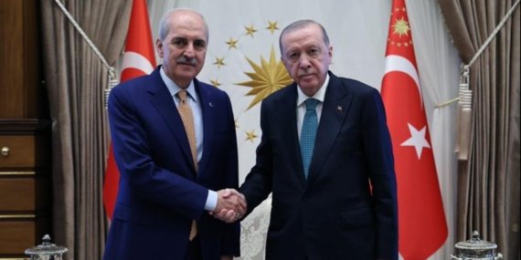 Cumhurbaşkanı Erdoğan'dan TBMM Başkanı Kurtulmuş'a kabul