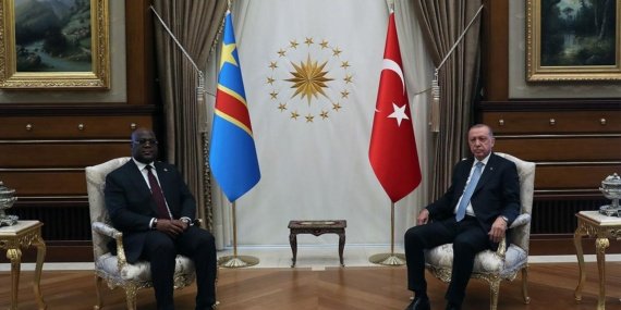 Cumhurbaşkanı Erdoğan Kongolu mevkidaşıyla görüştü 9 Cumhurbaşkanı Erdoğan Kongolu mevkidaşıyla görüştü