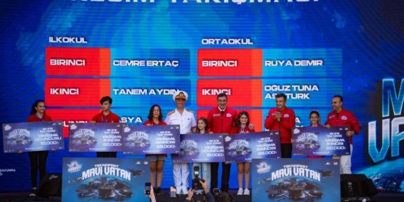 TEKNOFEST Mavi Vatan kapsamındaki yarışmalarda ödüller sahiplerini buldu