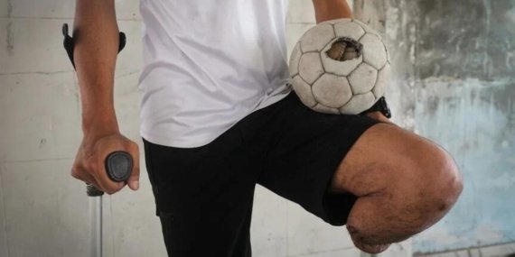 Gazze'li ampute futbolcular, İsrailli askeri reklamda kullanan Adidas'a boykot çağrısında bulundu