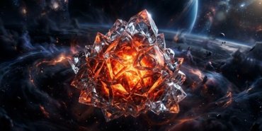 2 bin dereceyi aşan sıcaklıkta kışkırtıcı bir buz formu laboratuvarda üretildi