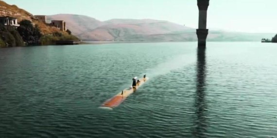 DERİNGÖZ, Fırat Nehri'nde keşif yaptı