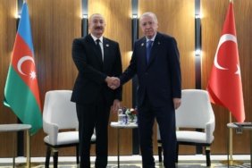 Erdoğan'dan Bişkek'te Aliyev ile Görüşme