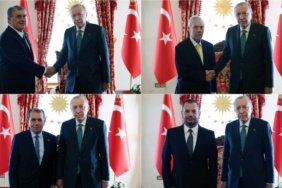 Erdoğan, Süper Lig'in önde gelen dördü kulüp başkanlarıyla bir araya geldi 6 Erdoğan, Süper Lig'in önde gelen dördü kulüp başkanlarıyla bir araya geldi