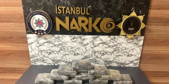 İstanbul'un Çatalca ilçesinde 11 buçuk kilo kokain bulundu