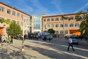 Turgutlu'da lise yakınında silahla açılan ateş sonucu 11 öğrenci yaralandı