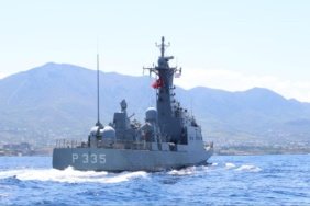 TCG Işın, batık yolcu gemisi için deniz dibinde robotik tarama başlattı