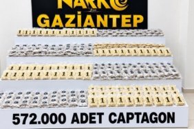 Gaziantep'te dev operasyon: 572 bin kaçak hap çuvalı bulundu