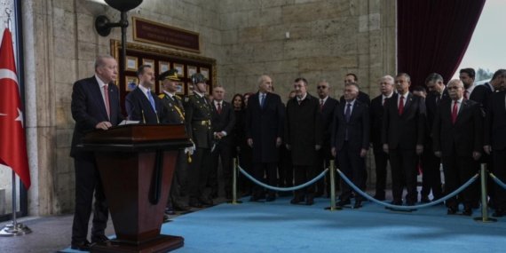 Erdoğan'dan Anıtkabir'de 103. Yıl Mesajı: Bedeller Ödediğimiz Cumhuriyetin Devamı