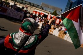 Ankara'da İsrail'in Gazze'deki Saldırılarına Karşı Sert Protesto