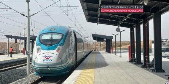 Çerkezköy-Kapıkule Hızlı Tren Hattı Yarın Hizmette: Trakya Hızlı Tren Ağına Katılıyor