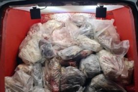 Diyarbakır'da şüpheli 820 kilogram sakatat ve iç yağ ele geçirildi