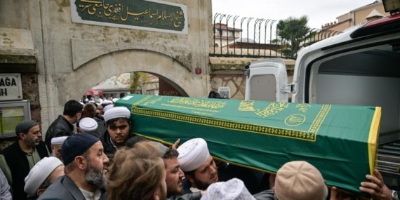 Fatih’te elektrik akımına kapılan hafız Mahmut Işıldak son yolculuğuna uğurlandı