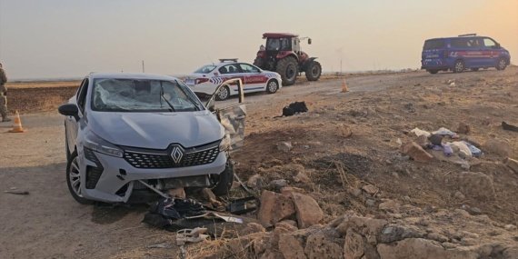Nusaybin'de korkunç kaza: Sulama kanalına düşen araçtaki 6 kişi can verdi