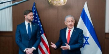 Vance, Trump'ın Netanyahu'ya olan desteğinden ayrılarak sessizliğini korudu