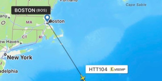 Bermuda'dan Boston'a uçuşta 6 kişilik uçakla haberleşme koptu 7 Bermuda'dan Boston'a uçuşta 6 kişilik uçakla haberleşme koptu