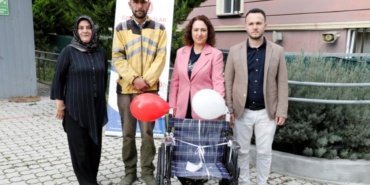 Samsun'da tehdit davasında uzlaşma, yaşlı bakım merkezine tekerlekli sandalye bağışıyla sonuçlandı