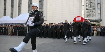 Ahmet Türkoğlu'na Emniyet Müdürlüğünde Son Veda Töreni