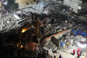 İstanbul'da 7 katlı bina kısmen çöktü: 2 kişi aranıyor